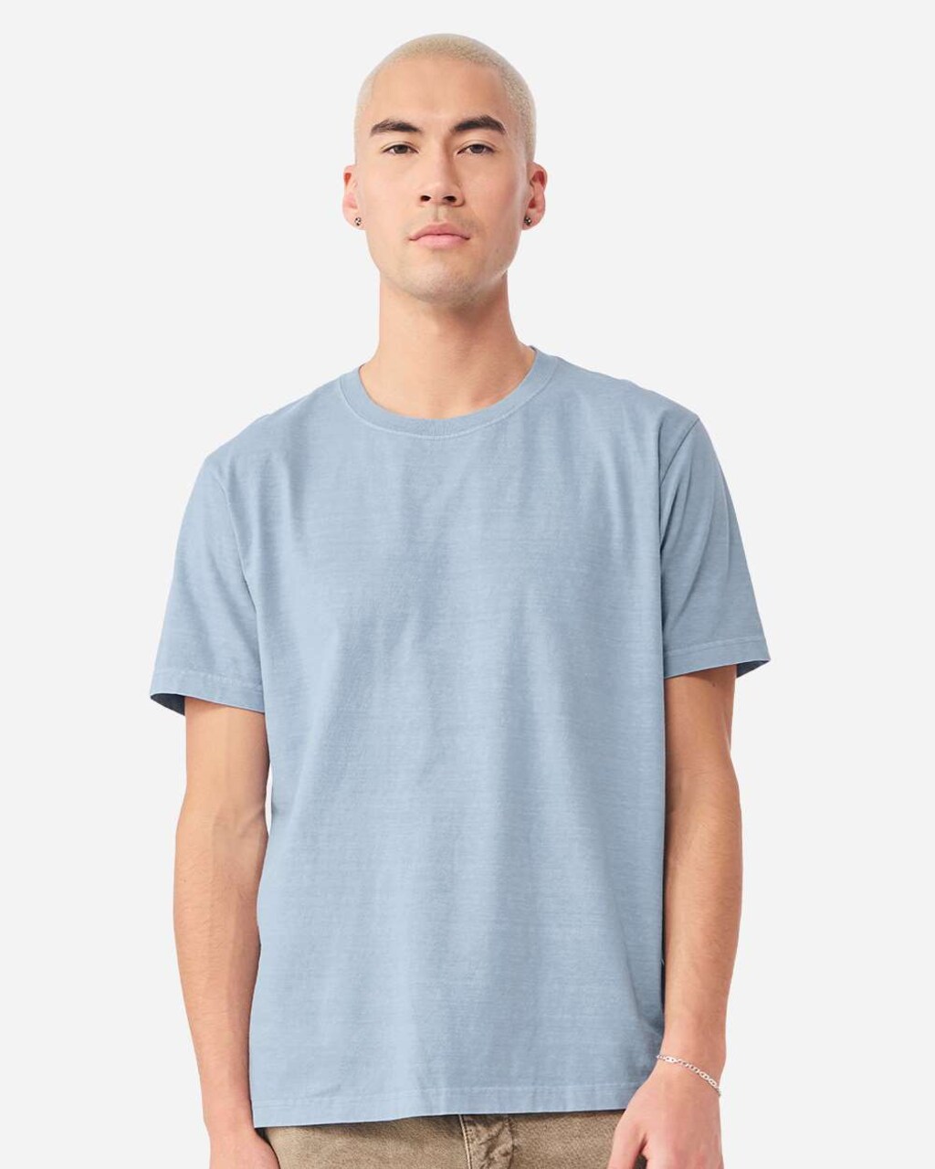 BELLA + CANVAS Premium Unisex Heavyweight Garment Dyed Tee with Relaxed Fit and Structured Cotton